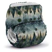 Load image into Gallery viewer, Rumparooz Stay Dry One Size Cloth Pocket Diaper by Kanga Care Stargazing with a mystical forest and stars
