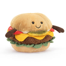 Load image into Gallery viewer, Jellycat Amuseable Burger front view

