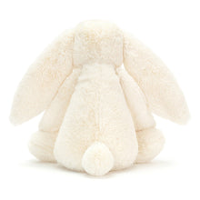 Load image into Gallery viewer, Jellycat Bashful Cream Bunny Large seated rear view
