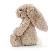 Load image into Gallery viewer, Bashful Beige Bunny seated side view
