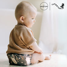 Load image into Gallery viewer, Baby wearing Boo Rumparooz One Size Pocket Cloth Diaper 
