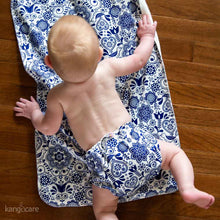 Load image into Gallery viewer, Baby on tummy laying on an Elskede Changing Pad
