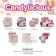 Load image into Gallery viewer, Kanga Care product line up in the Candylicious collection
