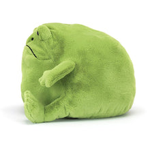 Load image into Gallery viewer, Jellycat Ricky Rain Frog Large seated side view
