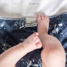 Load image into Gallery viewer, Baby toes laying on a Shine Bright Changing Pad 
