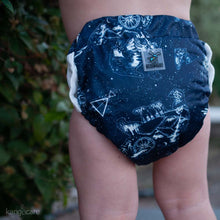 Load image into Gallery viewer, bum view of Shine Bright Lil Learnerz on a toddler, standing outside
