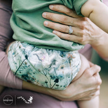 Load image into Gallery viewer, Wishwood Rumparooz G3 One Size Pocket Cloth Diaper on Baby
