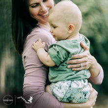 Load image into Gallery viewer, Wishwood Rumparooz G3 One Size Pocket Cloth Diaper on Baby
