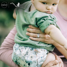 Load image into Gallery viewer, Wishwood Rumparooz G3 One Size Pocket Cloth Diaper on Baby
