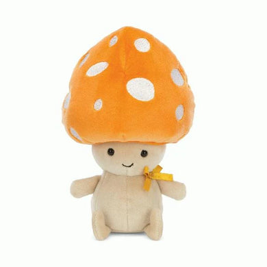 Jellycat Fun-Guy Ozzie front view seated