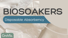 Load and play video in Gallery viewer, GroVia BioSoakers Cloth Diaper Absorbency Disposable 
