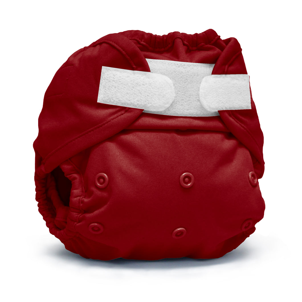 Rumparooz One Size Cloth Diaper Cover - Scarlet - Aplix