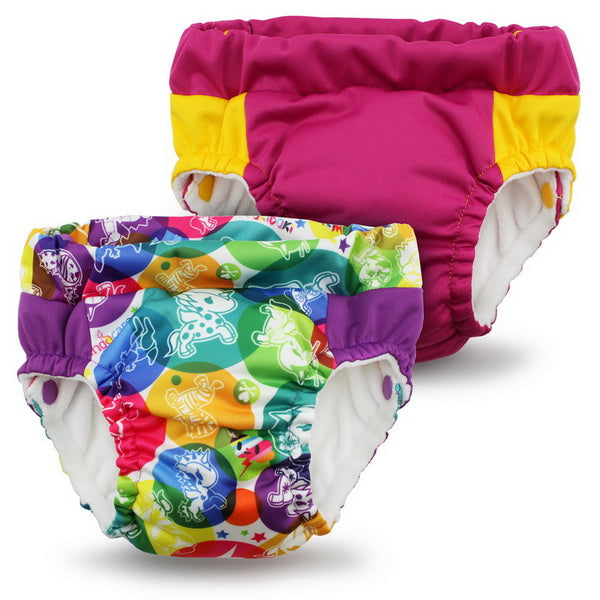 TOUJOURS トゥジュー　Cuffed Training Pants Lil Learnerz Training Pants (2pk) - tokidoki x Kanga Care - tokiCorno