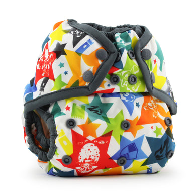 Rumparooz One Size Cloth Diaper Cover - Dragons Fly - Castle - Snap