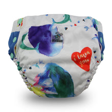 Load image into Gallery viewer, Single Lil Learnerz, Lava body with Nautical accents, back view
