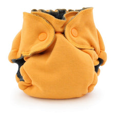 Load image into Gallery viewer, Saffron Ecoposh OBV Newborn Fitted Cloth Diaper

