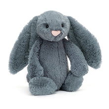 Load image into Gallery viewer, Jellycat Bashful Dusky Blue Bunny :: Medium (12&quot;)

