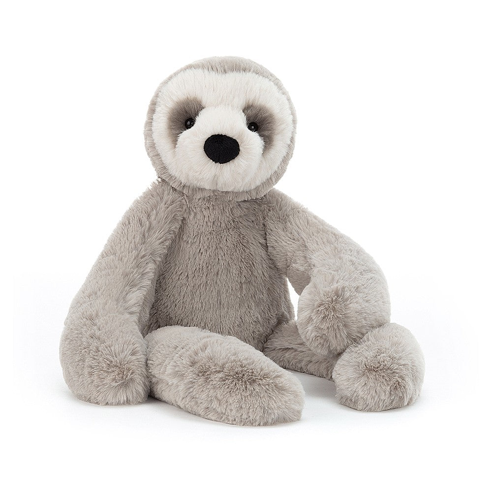 Jellycat Snugglet Bailey Sloth front view