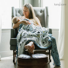 Load image into Gallery viewer, Mom and baby sitting in a chair with a Wander Forever Blanket
