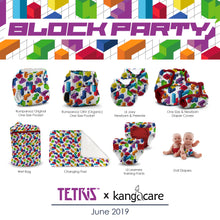 Load image into Gallery viewer, Tetris Block Party product line up 
