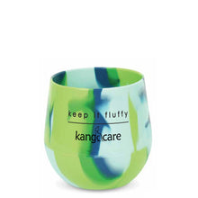 Load image into Gallery viewer, Kanga Care SiliPint Sipper :: Sea Swirl, back view: Keep it fluffy
