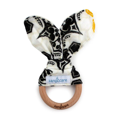 Unity Bunny Ear Teething Ring - front view