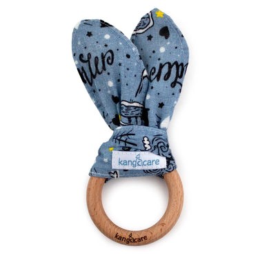 Wander Bunny Ear Teething Ring - front view