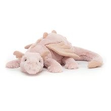 Load image into Gallery viewer, Jellycat Rose Dragon Medium front view
