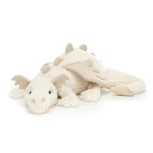 Load image into Gallery viewer, Jellycat Snow Dragon Huge front view
