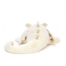 Load image into Gallery viewer, Jellycat Snow Dragon Huge rear view
