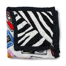 Load image into Gallery viewer, Kanga Care Serene Reversible Baby Blanket :: Mixtape
