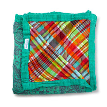 Load image into Gallery viewer, Quinn baby blanket top side
