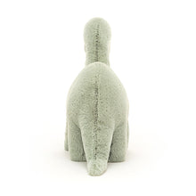 Load image into Gallery viewer, Jellycat Fossilly Brontosaurus back view 
