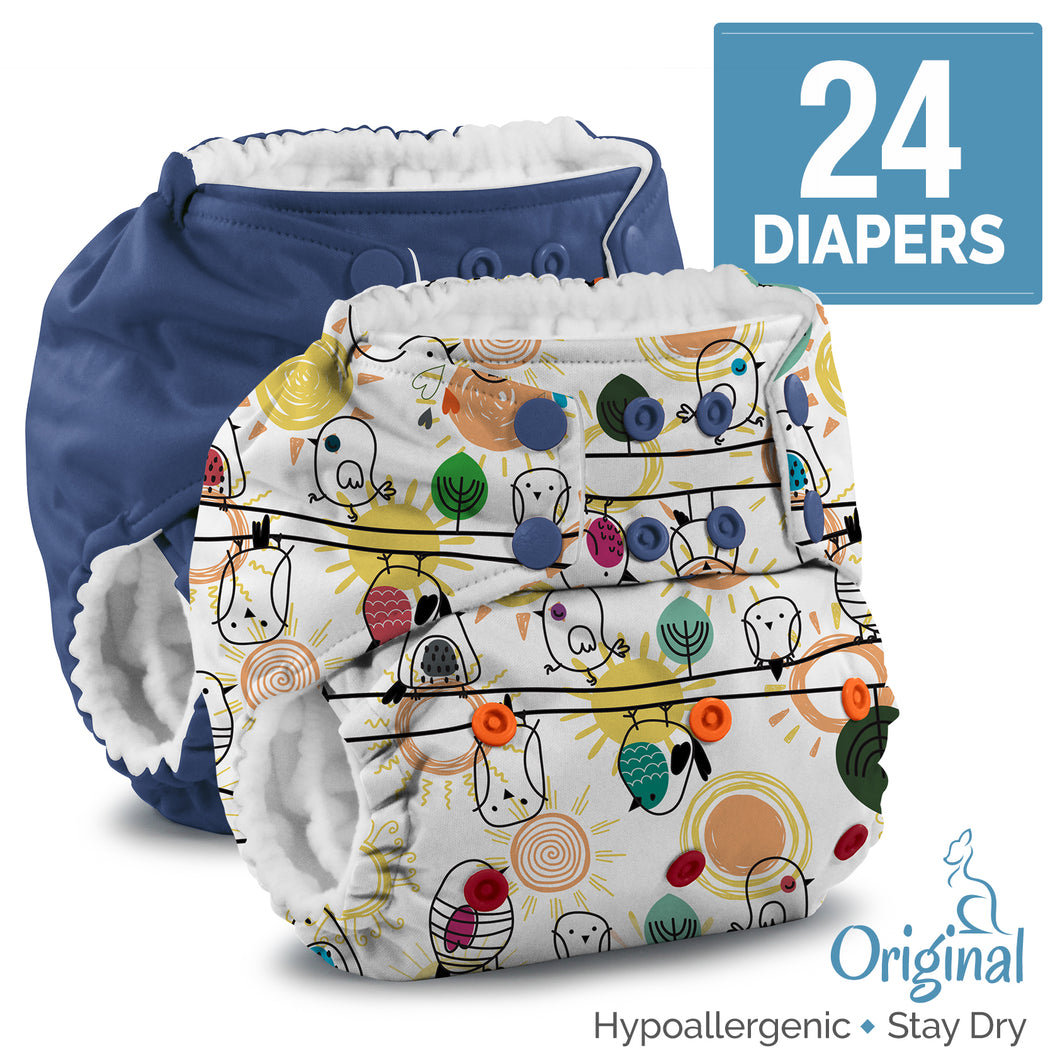 Rumparooz One Size Cloth Diaper Bundle - Original 24 Pack - YOU pick!