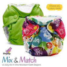 Load image into Gallery viewer, Lil Joey All-In-One Cloth Diapers
